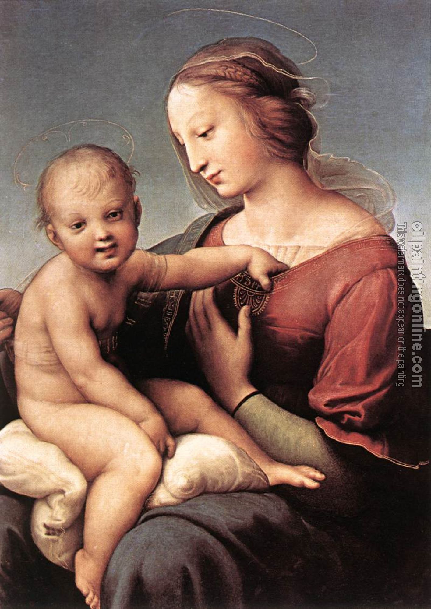 Raphael - Madonna and Child, The Large Cowper Madonna